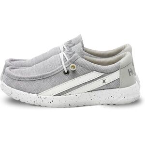 Great used condition slip on boys Hurley shoes